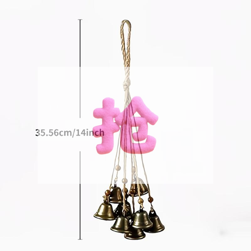 Boho Wind Chimes - Bohemian Wind Chime 6/8 Bronze Bells