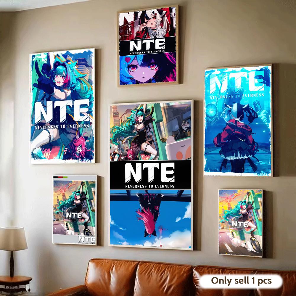 Home Decor Nte - NTE N-Neverness To E-Everness Poster Waterproof
