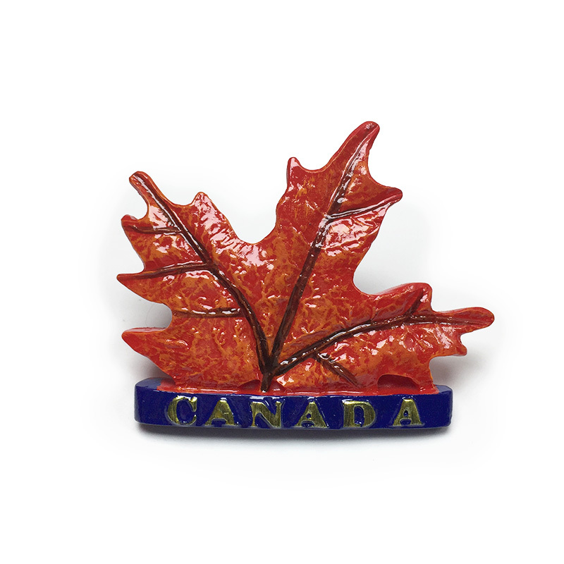 Home Decor Canada - Canada Creative Handmade Painted Red Maple
