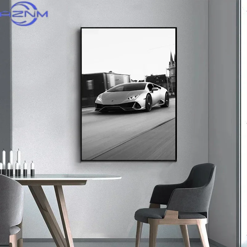 Modern Fashion Wall Art Simple - Watercolor Poster Print ulasan dan harga
