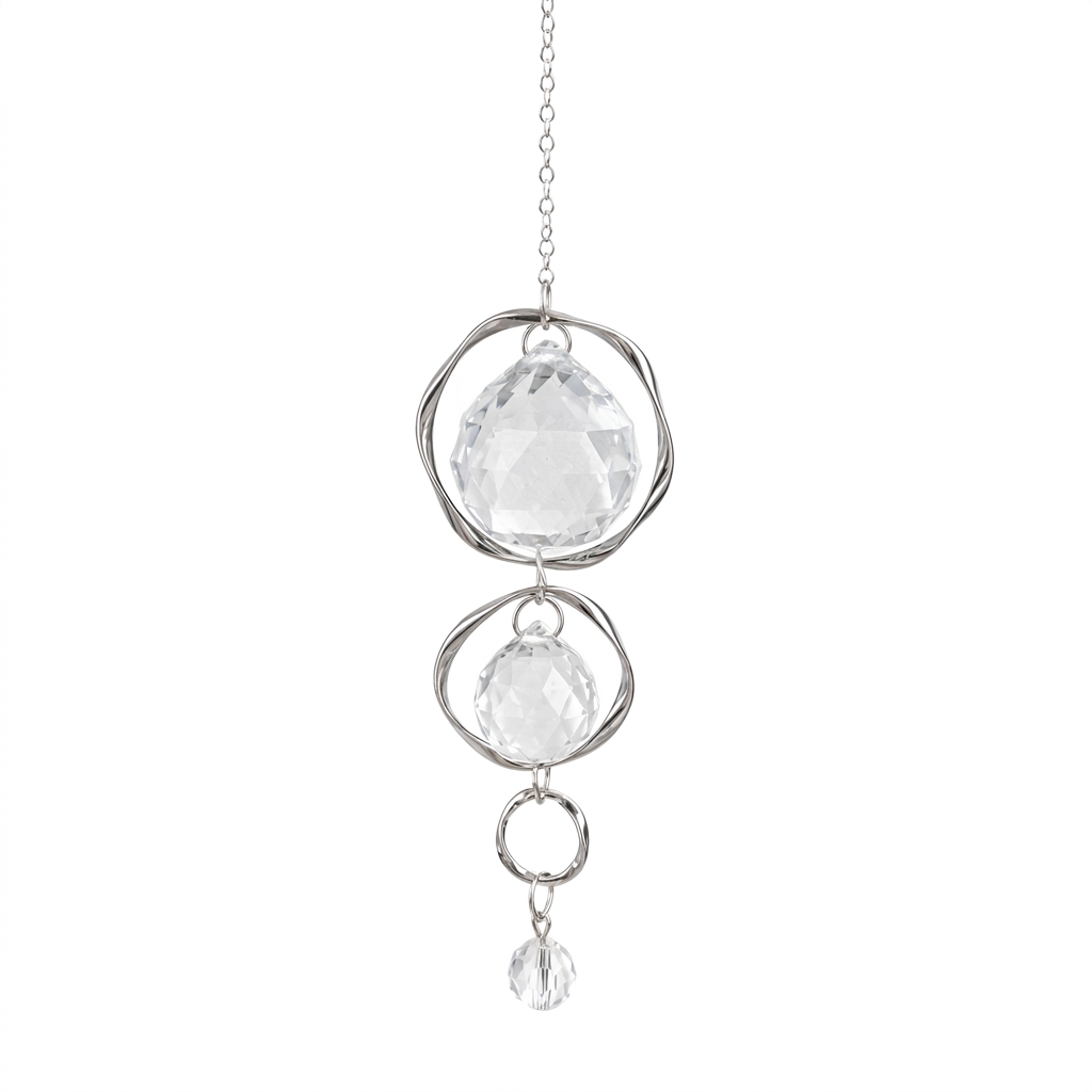 Rainbow Crystal Sun Catcher Pr - Boho Wind Chimes ulasan dan harga