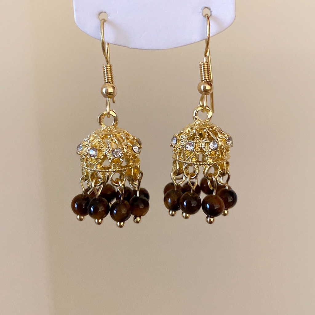 Boho Jhumka Bell‑Shaped Dangle - Boho Wind Chimes ulasan dan harga