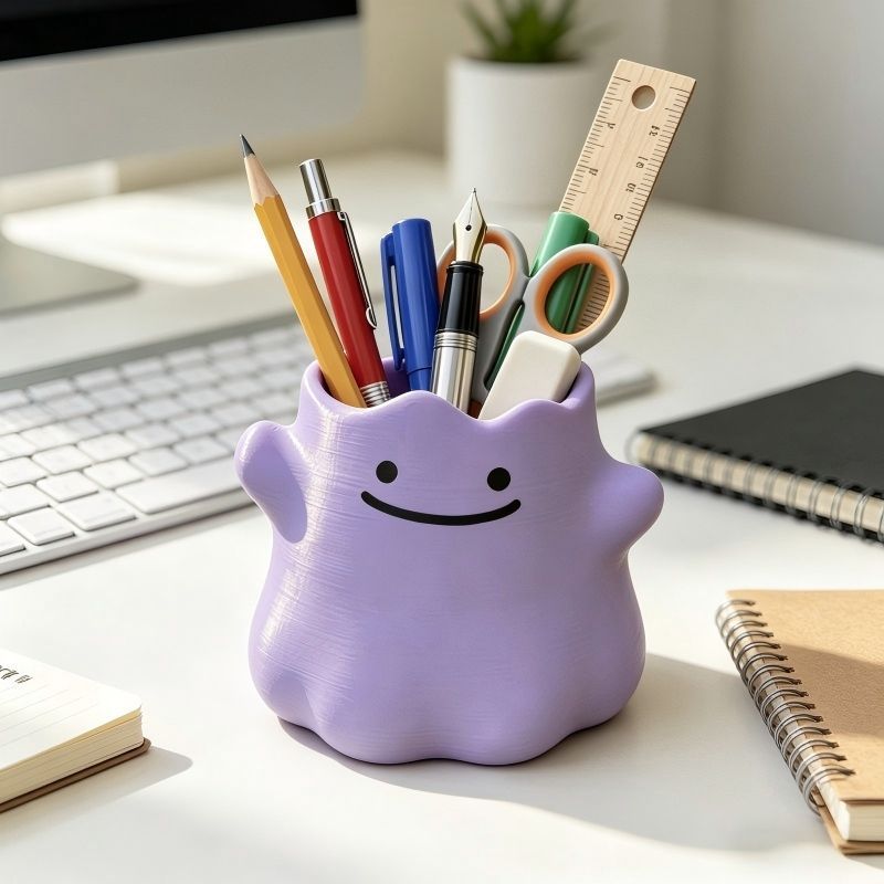 Cartoon Character Pen Holder C - Home Decor Unique Items ulasan dan harga