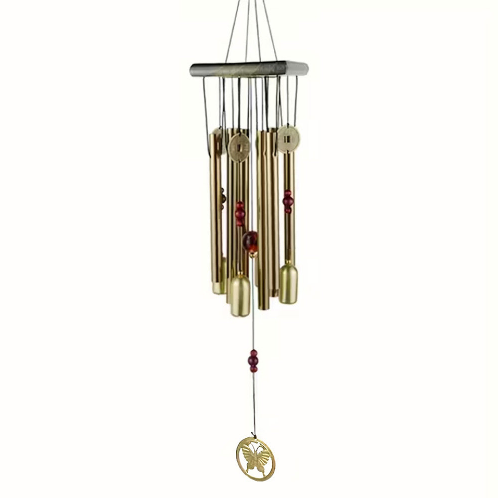 Elegant Retro Wind Chimes Meta - Boho Wind Chimes ulasan dan harga