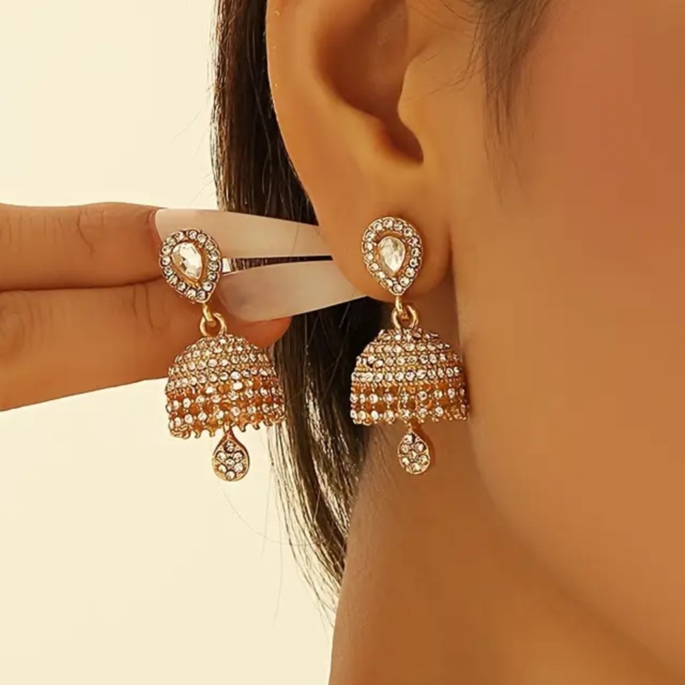Elegant Inlaid Rhinestone Clas - Boho Wind Chimes ulasan dan harga