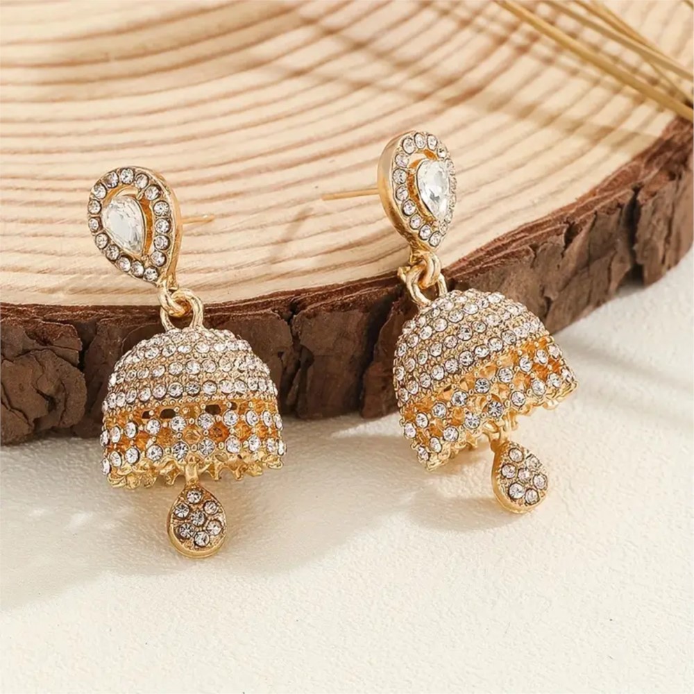 Elegant Inlaid Rhinestone Clas - Boho Wind Chimes ulasan dan harga
