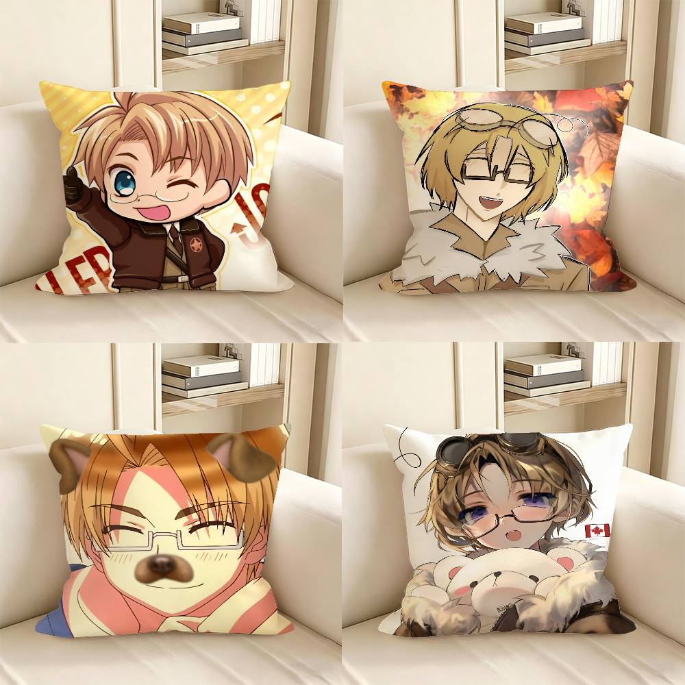 1pc Canada Hetalia Pillow Case - Home Decor Canada ulasan dan harga
