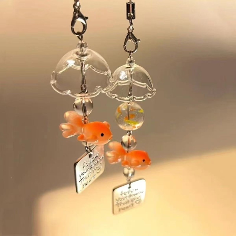 Goldfish Wind Chimes Dream Bea - Boho Wind Chimes ulasan dan harga