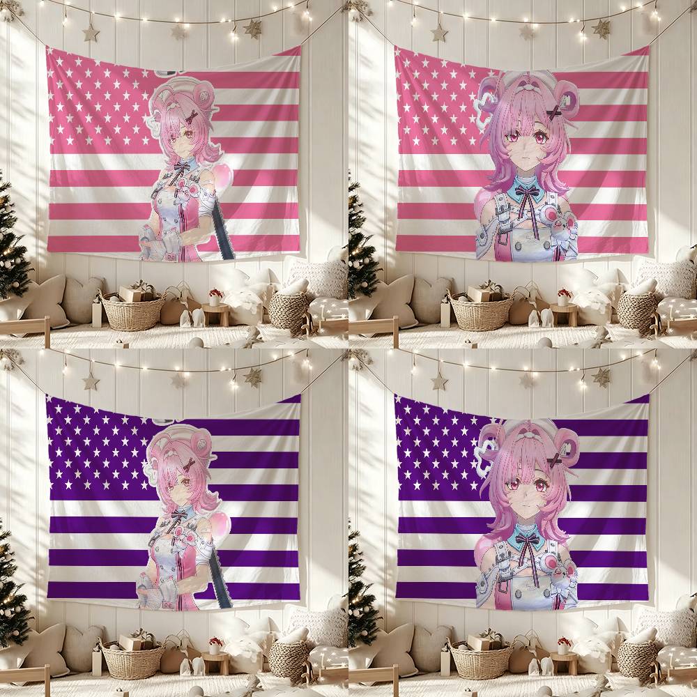 C-Chiz NTE Flags Wall Hanging  - Home Decor Nte ulasan dan harga