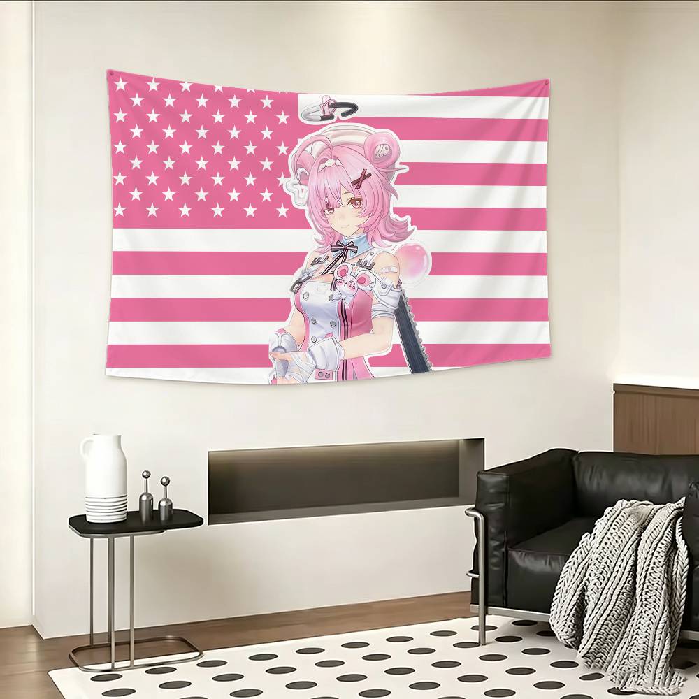C-Chiz NTE Flags Wall Hanging  - Home Decor Nte ulasan dan harga