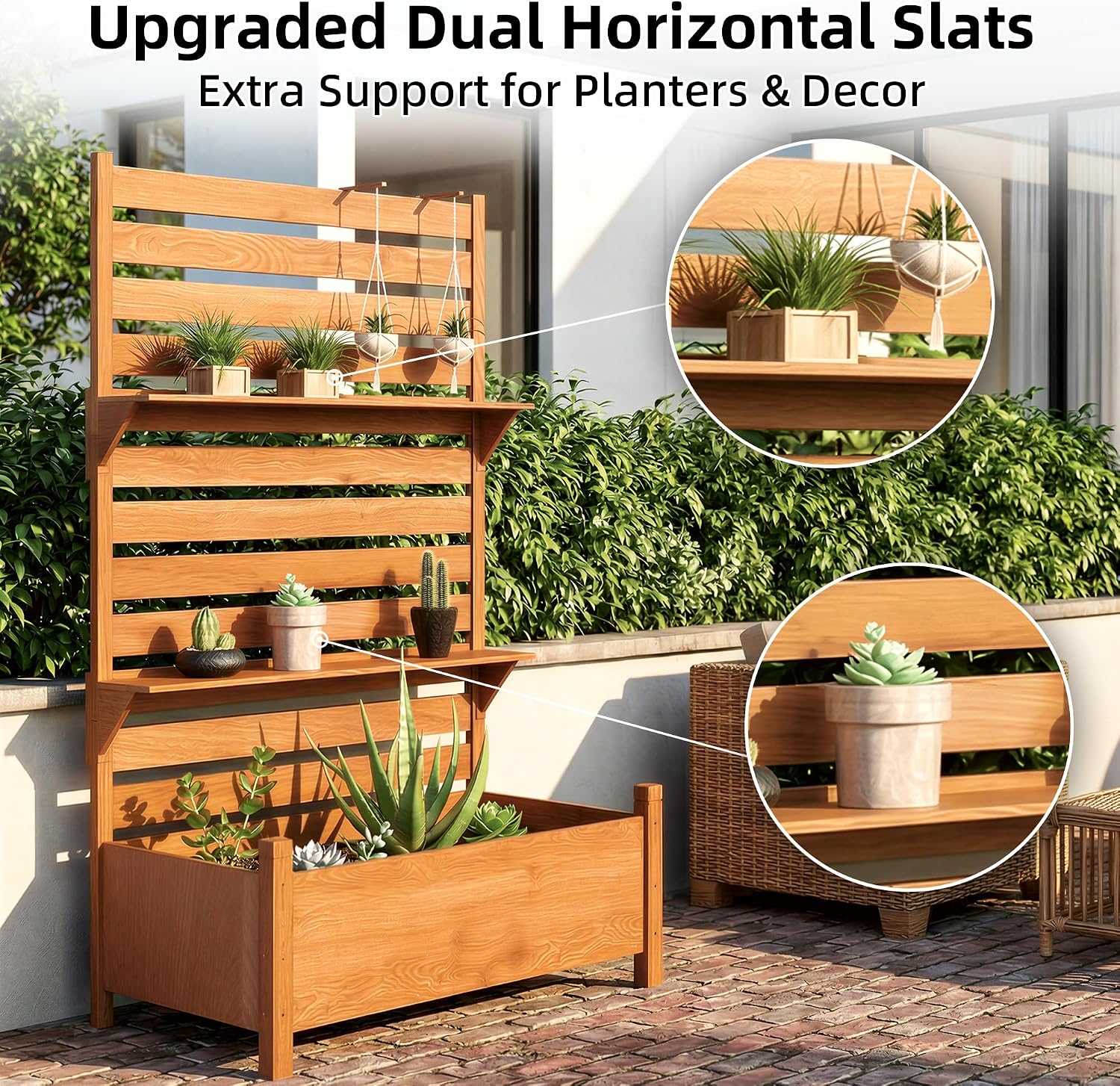Outdoor Privacy Screen with Pl - H&M Home Decor ulasan dan harga
