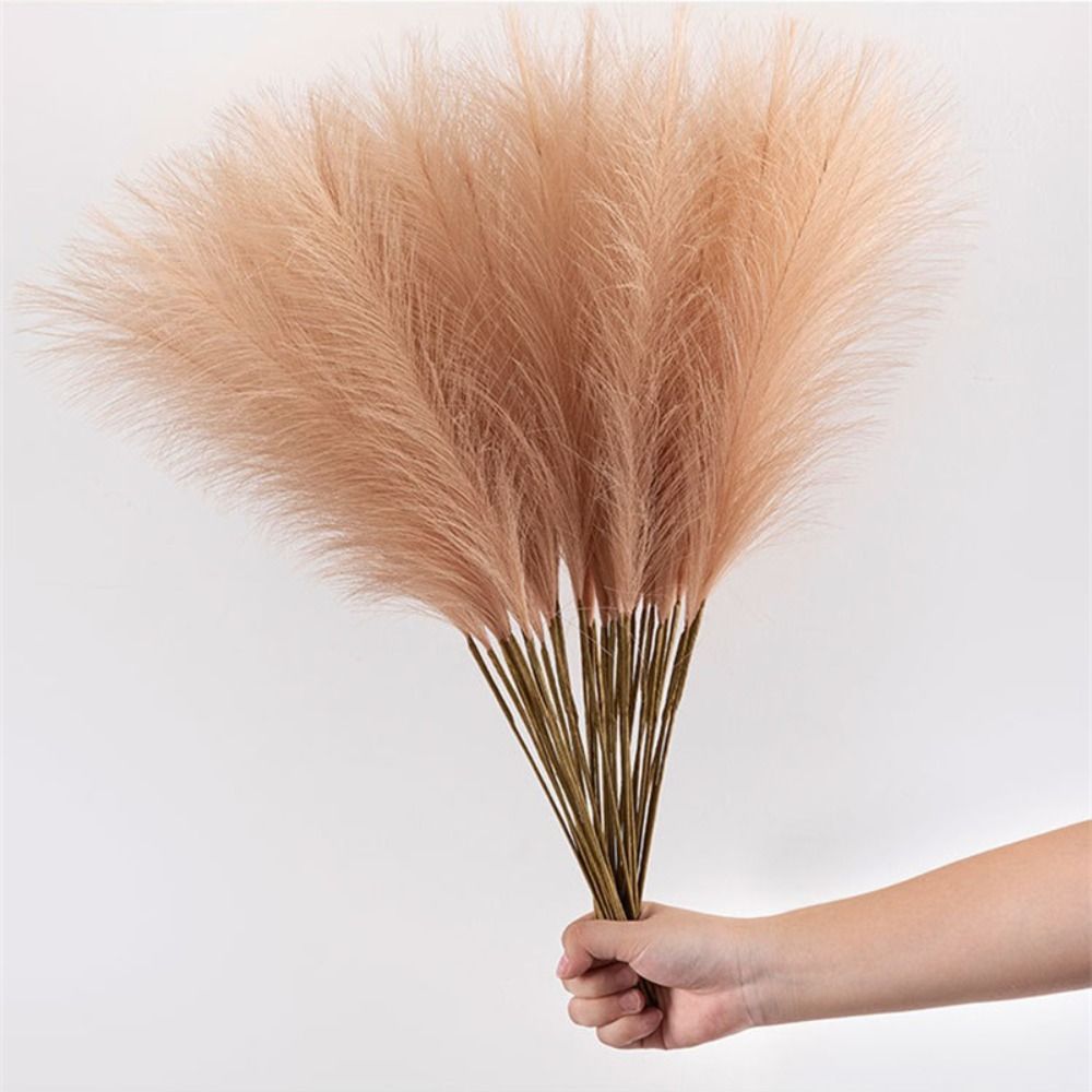 Fluffy Pampas Grass Artificial - Pampas Grass Decor ulasan dan harga
