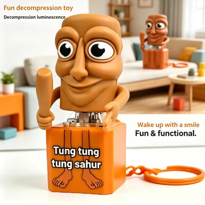 New Tung Tung Tung Sahur Keych - Home Decor Unique Items ulasan dan harga
