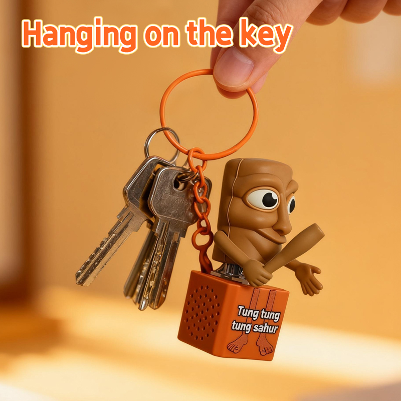New Tung Tung Tung Sahur Keych - Home Decor Unique Items ulasan dan harga