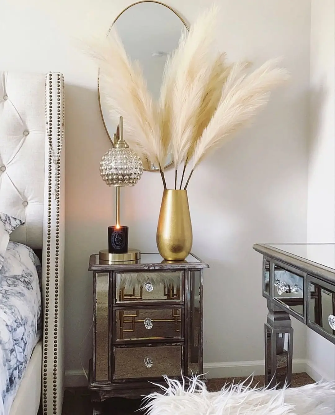 Artificial Faux Pampas Grass L - Pampas Grass Decor ulasan dan harga