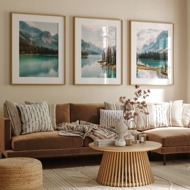 Canada Mountain Lake Poster Sc - Home Decor Canada ulasan dan harga
