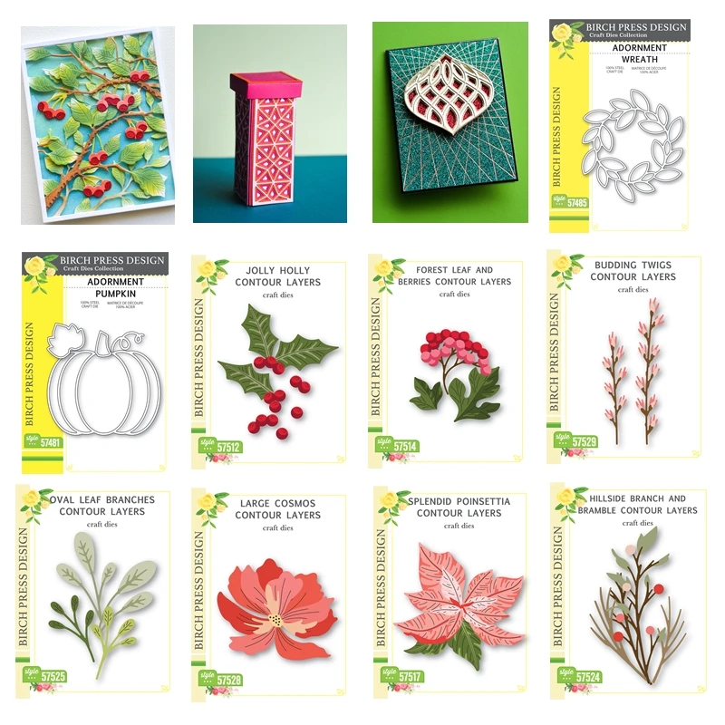 2025 Birch Press Design Layer  - Pressed Flower Frame ulasan dan harga