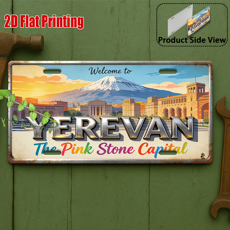 2D Flat,1pc WELCOME to YEREVAN - Home Decor Yerevan ulasan dan harga