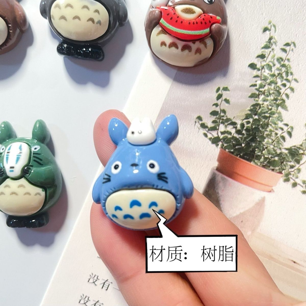 Totoro Anime Resin Fridge Magn - Home Decor Unique Items ulasan dan harga